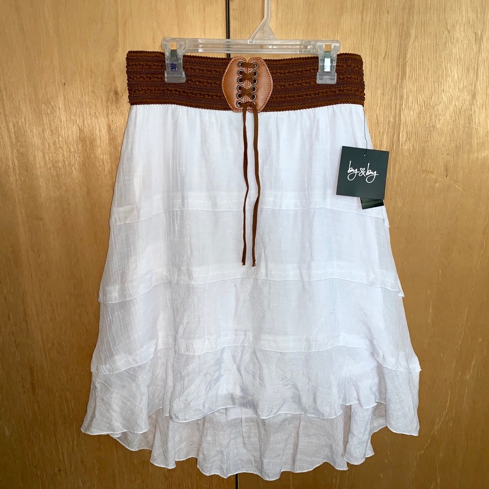 by&by High Low Skirt